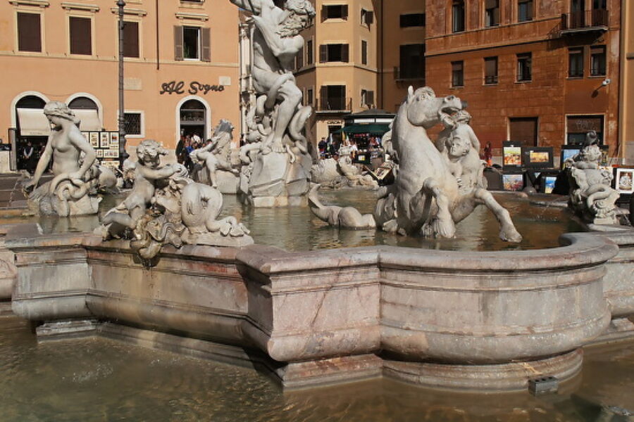 Piazza Navona – Pantheon – Trevi Fountain