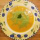 Yellow Squash Soup with Cilantro Splash