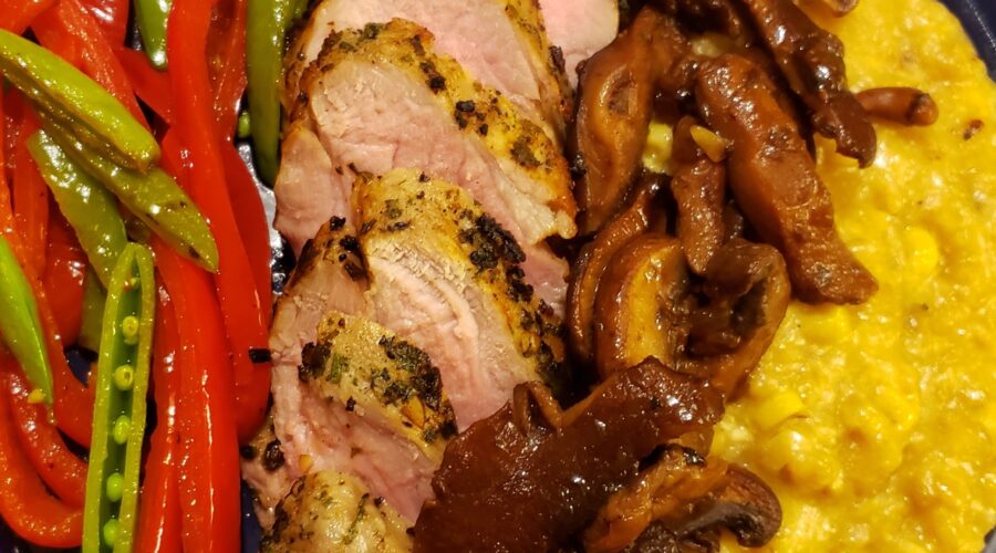 Pork Tenderloin Dinner for Four