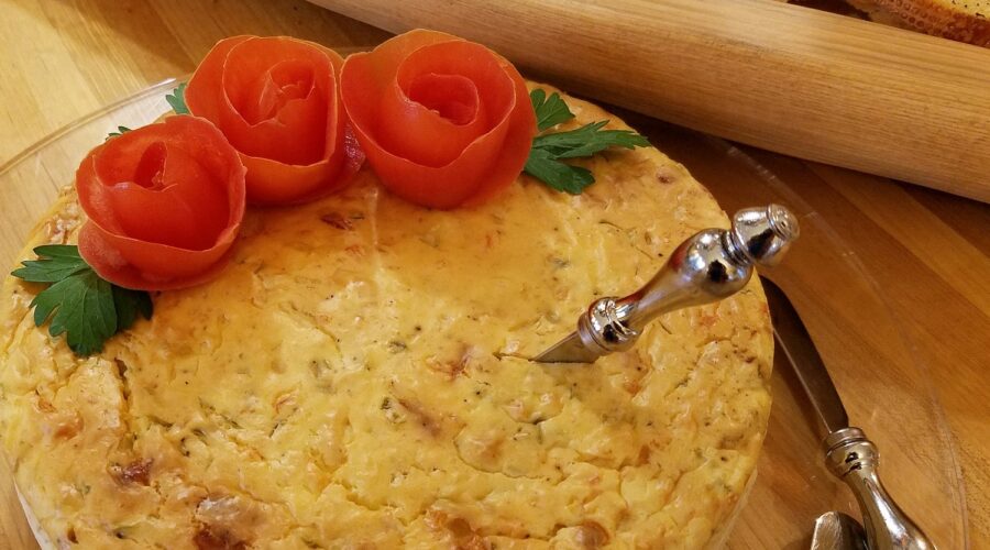 Savory and Creamy Smoked Salmon Cheesecake