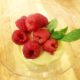 Grand Marnier Sabayon Mousse with Fresh Raspberries and Mint