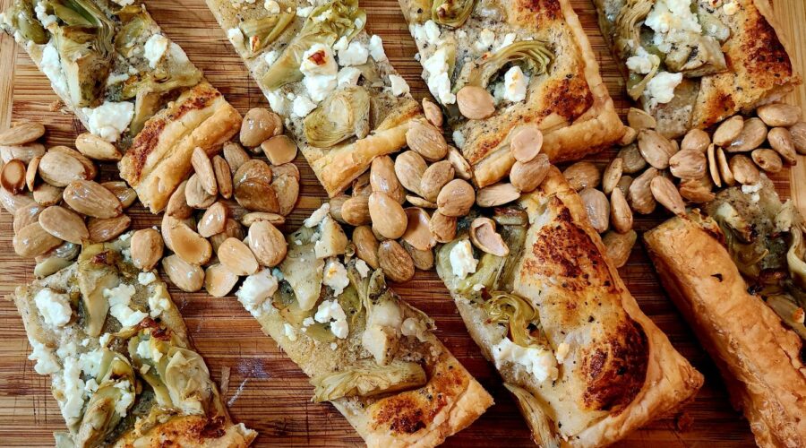 Artichoke & Feta Tart