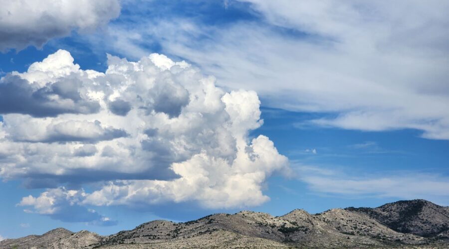Views along Highway 385 leading to Marathon.