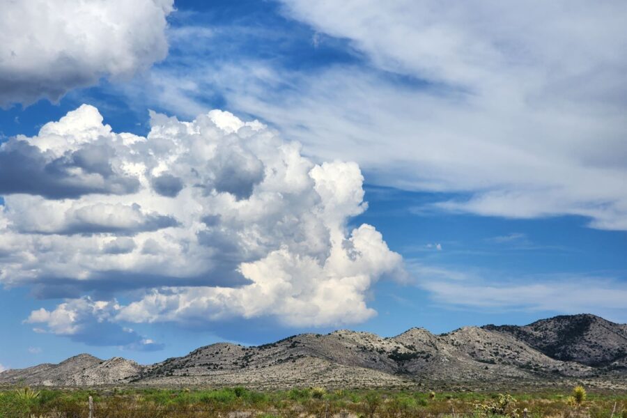 Views along Highway 385 leading to Marathon.